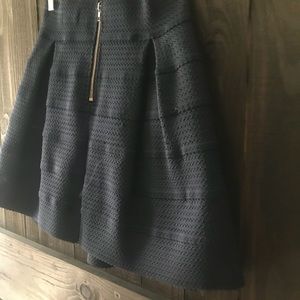 Sale🔥 Anthropologie Ginger G Navy Skirt.  Size L.